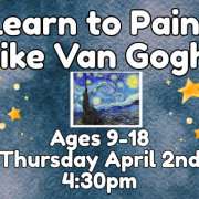 Learn to Paint Like Van Gogh!