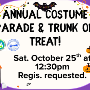 Annual Costume Parade & Trunk or Treat!