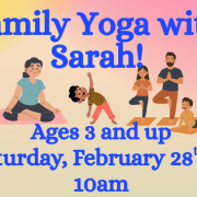 Family Yoga with Sarah!