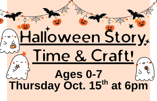 Halloween Story Time & Craft!