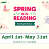 Adult Spring Reading Challenge!