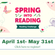 Adult Spring Reading Challenge!