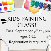 Kids Painting Class!