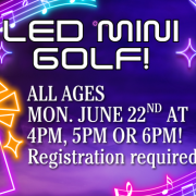 LED Mini Golf!
