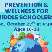Prevention & Wellness for Middle Schoolers!