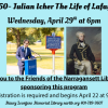 Wed April 29 at 6pm The Life of Lafayette with Juilan Icher