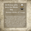 Thurs Oct 16 at 6pm RI Pirate History with RI Pirate Guy