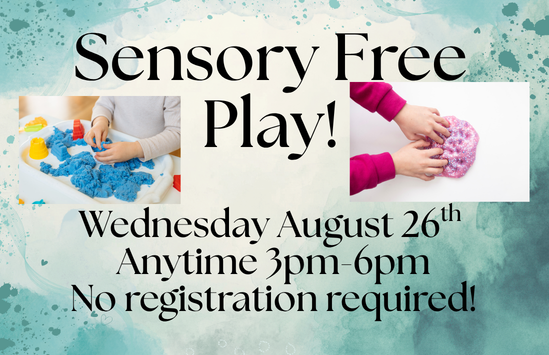 Sensory Free Play!