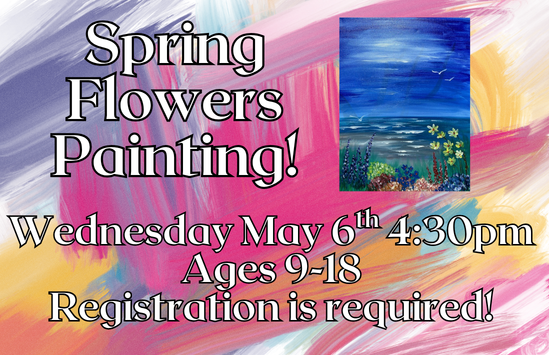 Spring Flowers Painting!