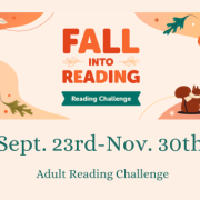 Adult Fall Reading Challenge
